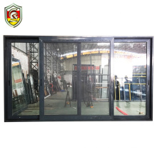 European residential high quality 3 tracks double glazing aluminium sliding door banquet hall door